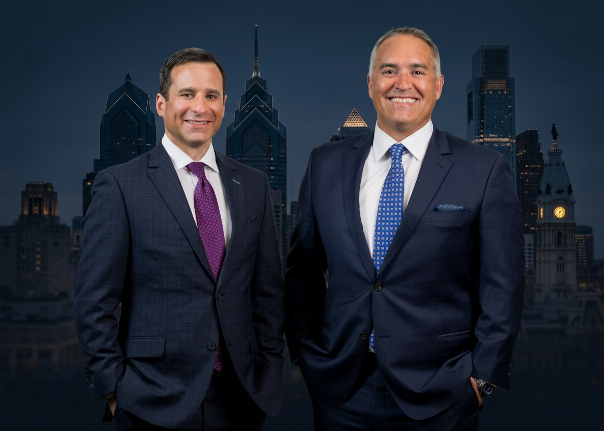 Charles Gilman and H. Briggs Bedigian — founding partners of Gilman & Bedigian
